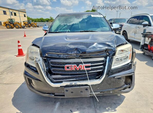 2GKALMEK1G6307244 2016 GMC TERRAIN Black Вид спереду