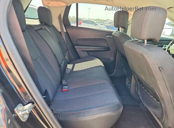 2GKALMEK1G6307244 2016 GMC TERRAIN Black Вид задньої частини салону