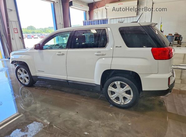 2GKALMEK1H6316835 2017 GMC TERRAIN White უკანა მარცხენა