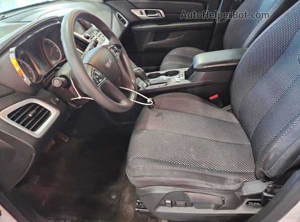 2GKALMEK1H6316835 2017 GMC TERRAIN White წინა სალონის ხედი