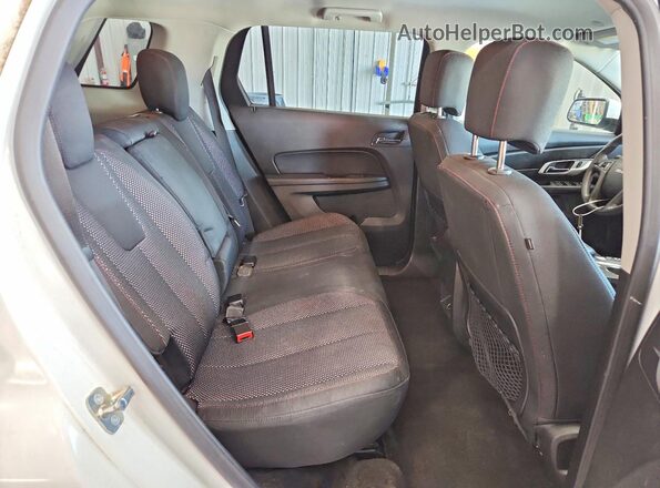 2GKALMEK1H6316835 2017 GMC TERRAIN White უკანა სავარძლების ხედი