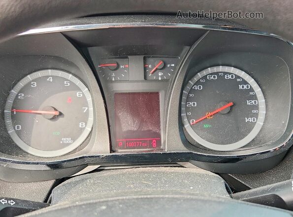 2GKALMEK1H6316835 2017 GMC TERRAIN White ხელსაწყოთა პანელის ხედი