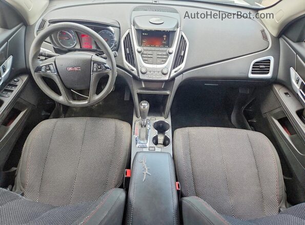 2GKALMEK1H6331562 2017 GMC TERRAIN White Вид панелі приладів