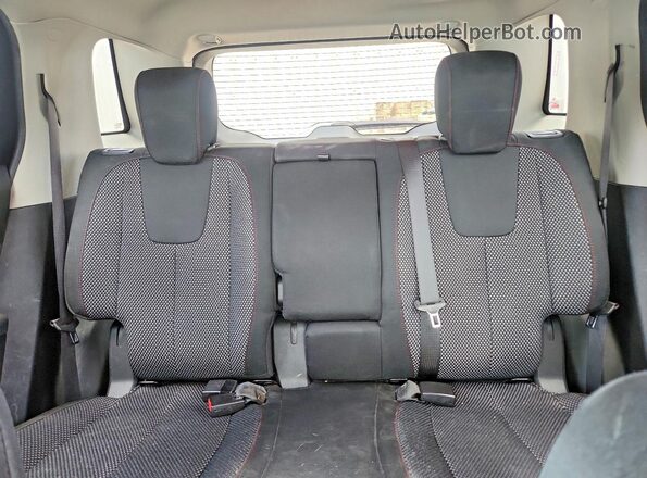 2GKALMEK1H6331562 2017 GMC TERRAIN White Вид задніх сидінь