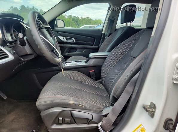 2GKALMEK1H6331562 2017 GMC TERRAIN White Вид салону спереду