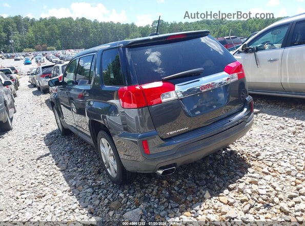 2GKALMEK1H6343016 2017 GMC TERRAIN Black Rear left