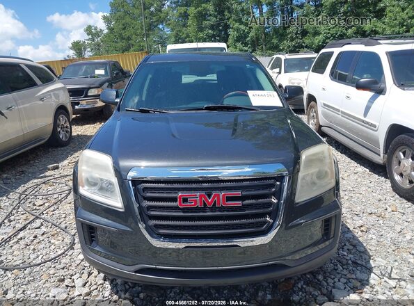 2GKALMEK1H6343016 2017 GMC TERRAIN Black Rear interior view