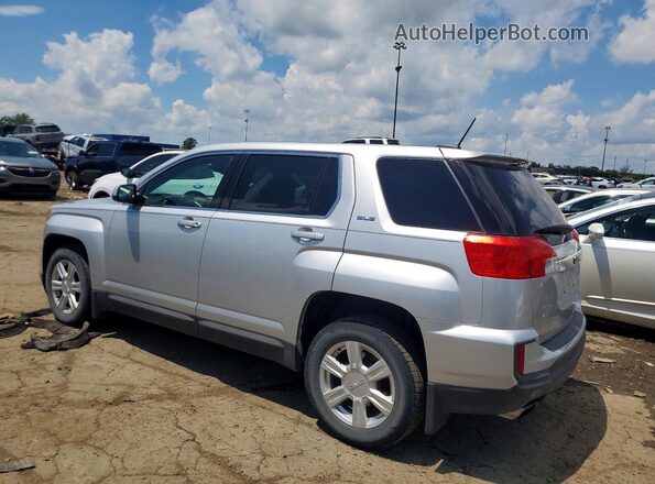 2GKALMEK2G6142658 2016 GMC TERRAIN Silver უკანა მარცხენა