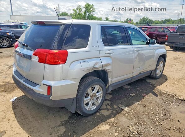 2GKALMEK2G6142658 2016 GMC TERRAIN Silver უკანა მარჯვენა