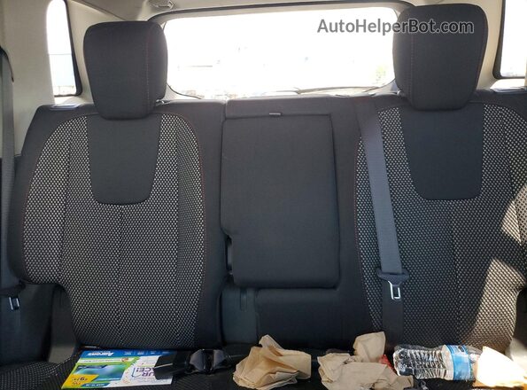 2GKALMEK2G6142658 2016 GMC TERRAIN Silver უკანა სავარძლების ხედი