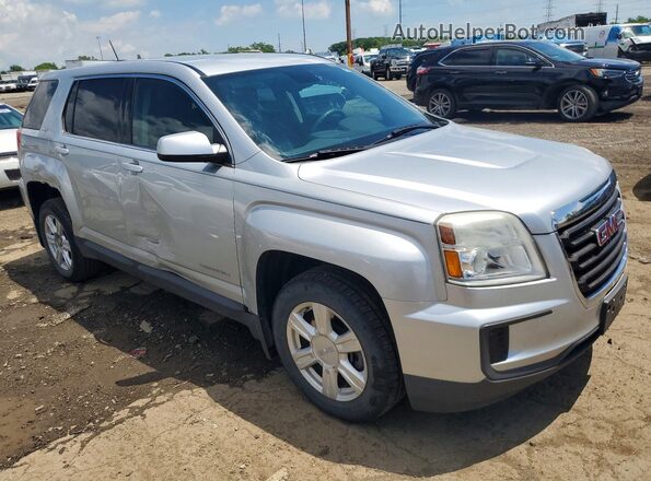 2GKALMEK2G6142658 2016 GMC TERRAIN Silver წინა მარჯვენა