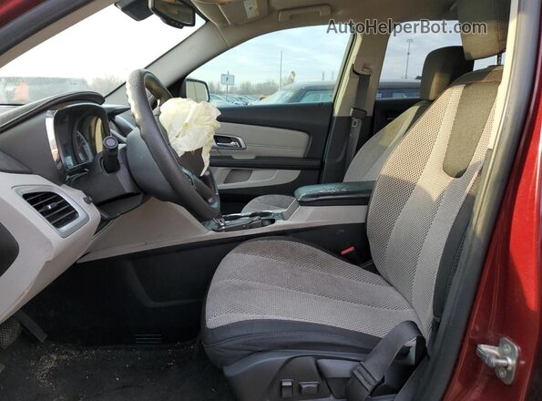 2GKALMEK2G6149075 2016 GMC TERRAIN Бордовый Вид салона спереди