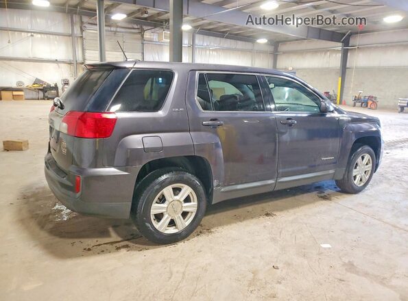 2GKALMEK2G6278076 2016 GMC TERRAIN Gray Հետևի աջ