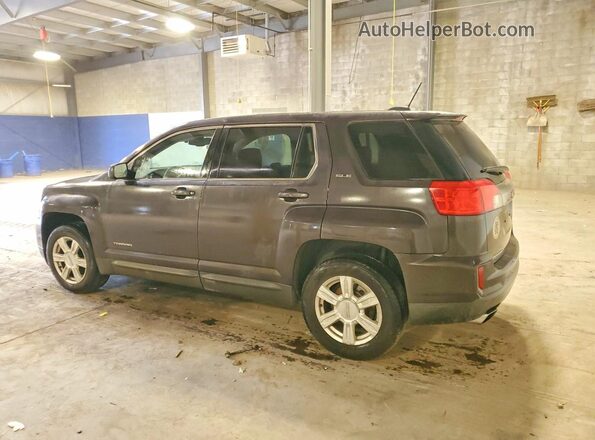 2GKALMEK2G6278076 2016 GMC TERRAIN Gray Հետևի ձախ