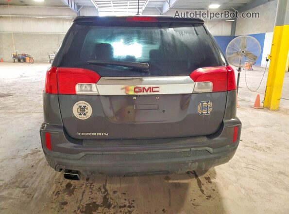 2GKALMEK2G6278076 2016 GMC TERRAIN Gray Հետևի տեսք