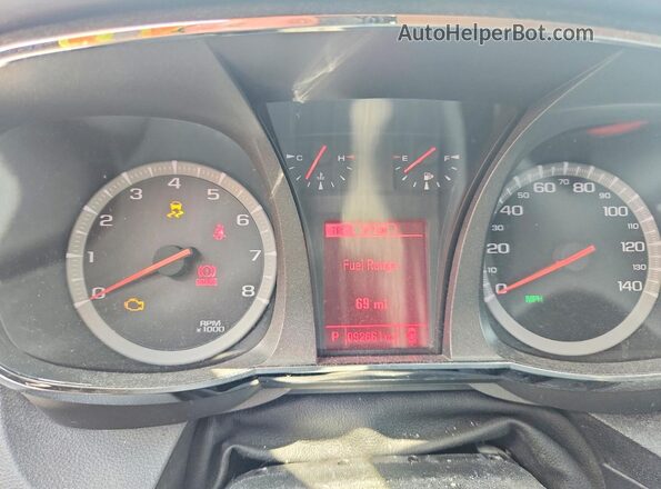 2GKALMEK2G6278076 2016 GMC TERRAIN Gray Սարքավորումների վահանակի տեսք