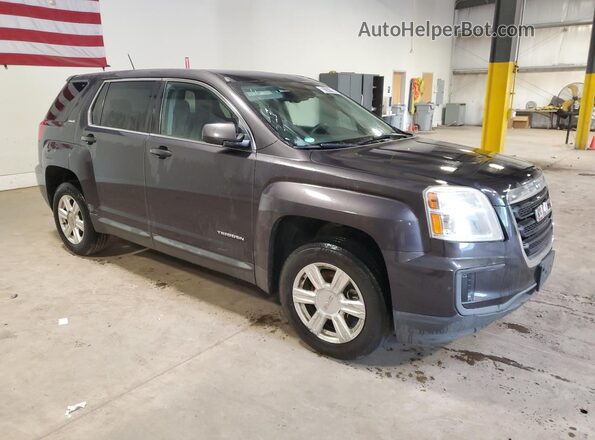 2GKALMEK2G6278076 2016 GMC TERRAIN Gray 