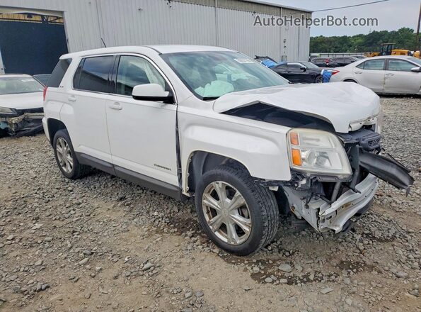 2GKALMEK2H6135775 2017 GMC TERRAIN White Передня права чверть