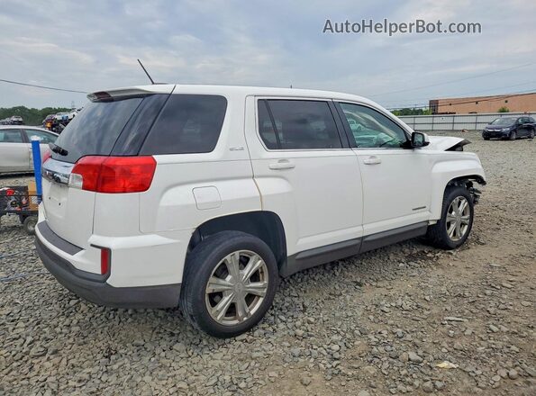 2GKALMEK2H6135775 2017 GMC TERRAIN White Задня права чверть