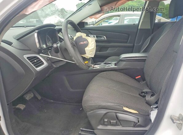 2GKALMEK2H6135775 2017 GMC TERRAIN White Вид салону спереду