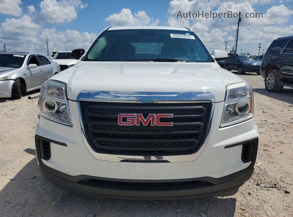 2GKALMEK2H6239523 2017 GMC TERRAIN White წინა ხედი