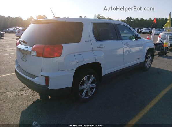 2GKALMEK2H6256726 2017 GMC TERRAIN White Trasero derecho