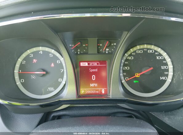 2GKALMEK2H6256726 2017 GMC TERRAIN White Vista de los asientos traseros
