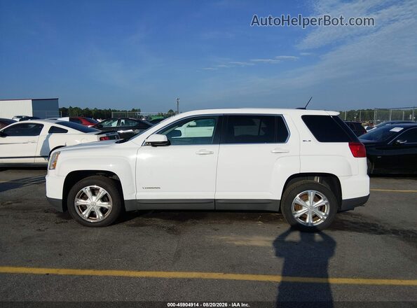 2GKALMEK2H6256726 2017 GMC TERRAIN White Vista interior de 360 grados