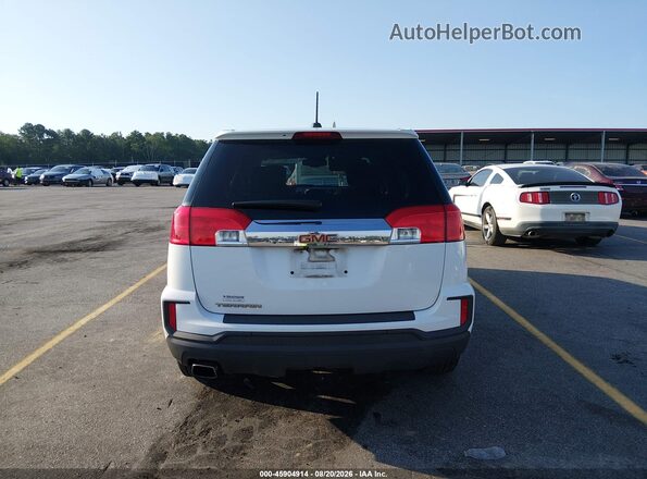 2GKALMEK2H6256726 2017 GMC TERRAIN White 