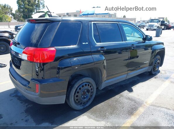 2GKALMEK3G6101925 2016 GMC TERRAIN Black Задня права чверть