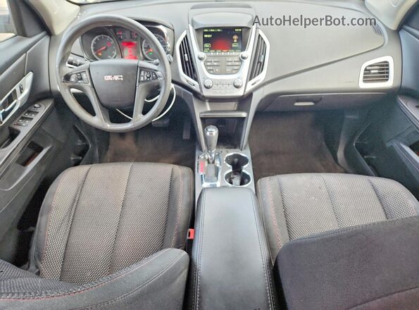2GKALMEK3G6182277 2016 GMC TERRAIN Угольный Вид панели приборов