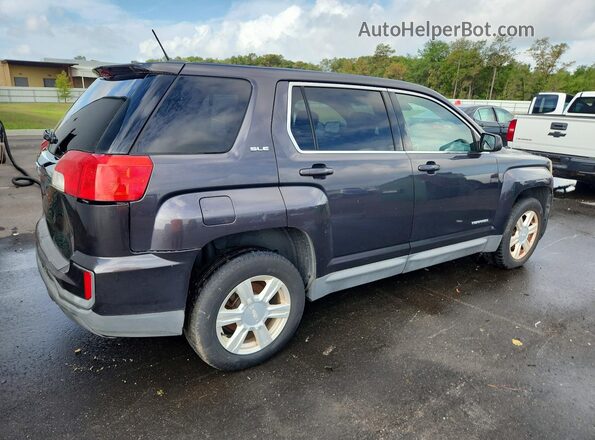 2GKALMEK3G6182277 2016 GMC TERRAIN Угольный Задняя правая четверть