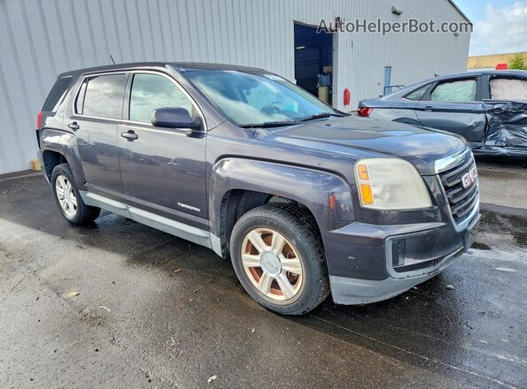 2GKALMEK3G6182277 2016 GMC TERRAIN Угольный Передняя правая четверть