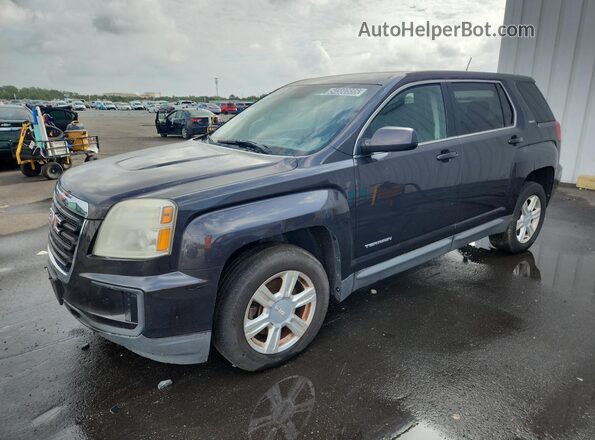 2GKALMEK3G6182277 2016 GMC TERRAIN Угольный 