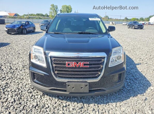 2GKALMEK3G6247435 2016 GMC TERRAIN Black Вид спереду