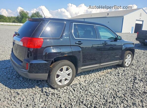 2GKALMEK3G6247435 2016 GMC TERRAIN Black Задня права чверть