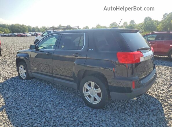 2GKALMEK3G6247435 2016 GMC TERRAIN Black Задня ліва чверть