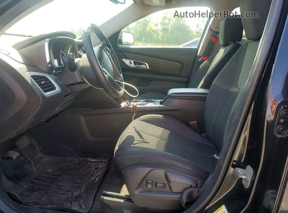 2GKALMEK3G6247435 2016 GMC TERRAIN Black Вид салону спереду