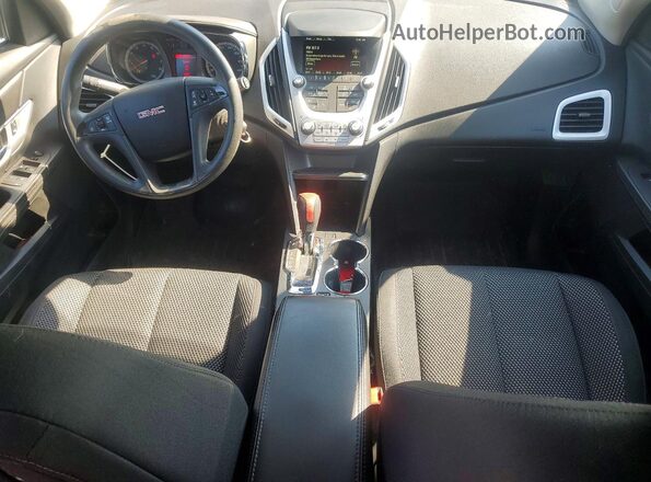 2GKALMEK3G6247435 2016 GMC TERRAIN Black Вид панелі приладів