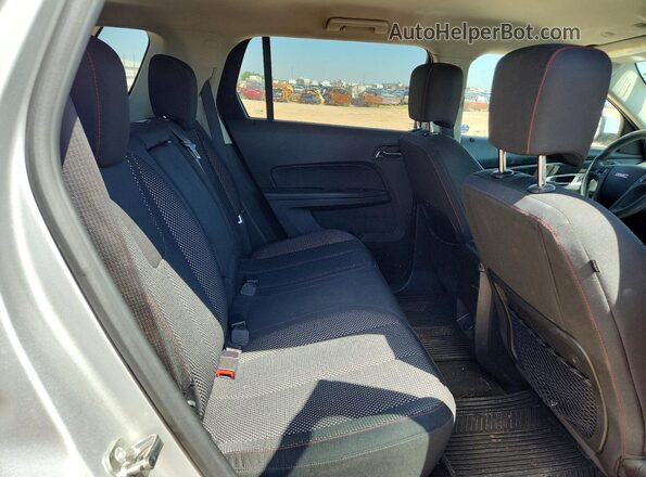 2GKALMEK3G6324238 2016 GMC TERRAIN Серебряный Вид задней части салона