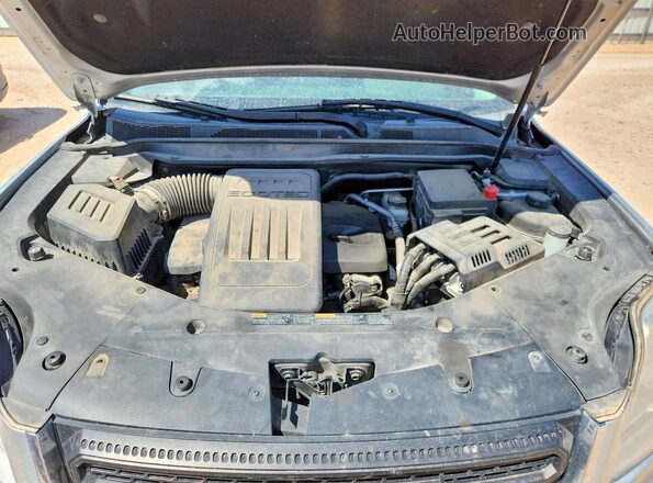 2GKALMEK3G6324238 2016 GMC TERRAIN Серебряный Вид подкапотного пространства