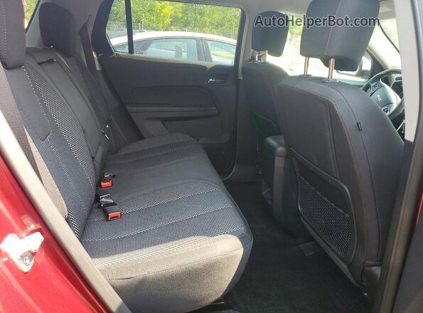 2GKALMEK3H6187075 2017 GMC TERRAIN Красный Вид задней части салона