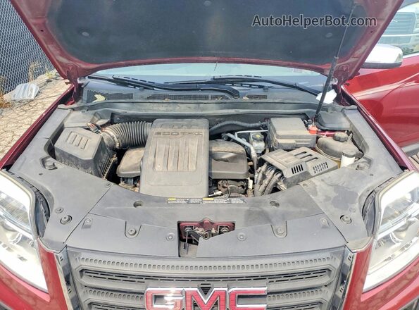 2GKALMEK3H6187075 2017 GMC TERRAIN Красный Вид подкапотного пространства