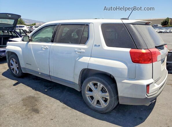 2GKALMEK3H6345009 2017 GMC TERRAIN White უკანა მარცხენა