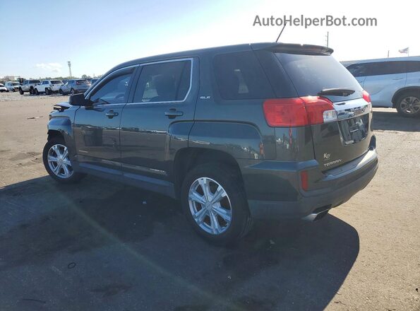 2GKALMEK4H6177767 2017 GMC TERRAIN Charcoal Հետևի ձախ