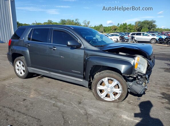 2GKALMEK4H6177767 2017 GMC TERRAIN Charcoal Առջևի աջ