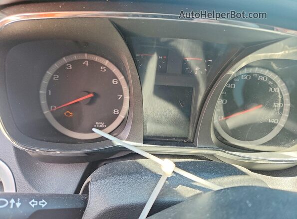 2GKALMEK4H6287296 2017 GMC TERRAIN White Вид щитка приладів