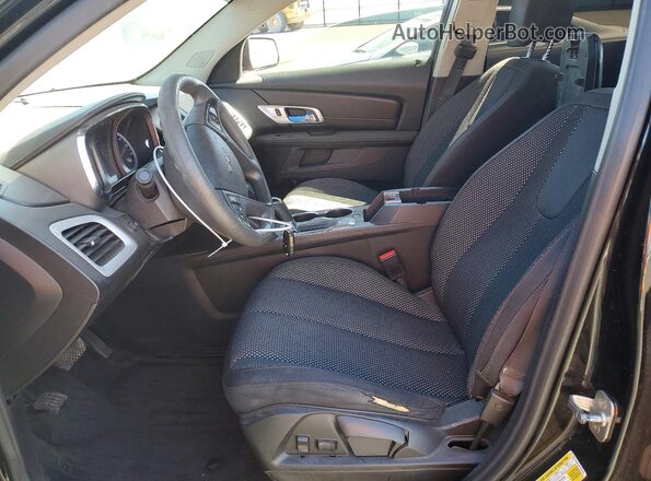 2GKALMEK5G6301673 2016 GMC TERRAIN Black წინა სალონის ხედი