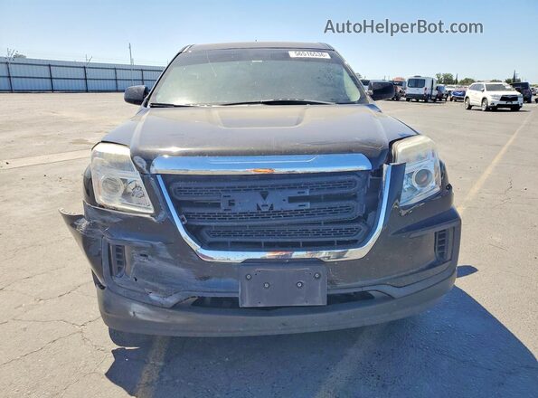 2GKALMEK5G6301673 2016 GMC TERRAIN Black წინა ხედი