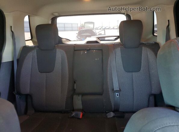 2GKALMEK5G6301673 2016 GMC TERRAIN Black უკანა სავარძლების ხედი